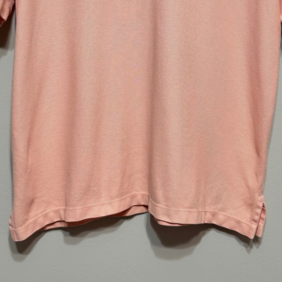 Tommy Bahama Polo Shirt Mens L Coral Embroidered Casual Resort Cotton Vacation - Picture 3 of 11